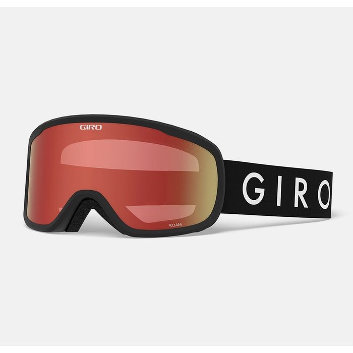 Маска горнолыжная GIRO Roam Black Core/ Amber Scarlet 40/Yellow 84 2020