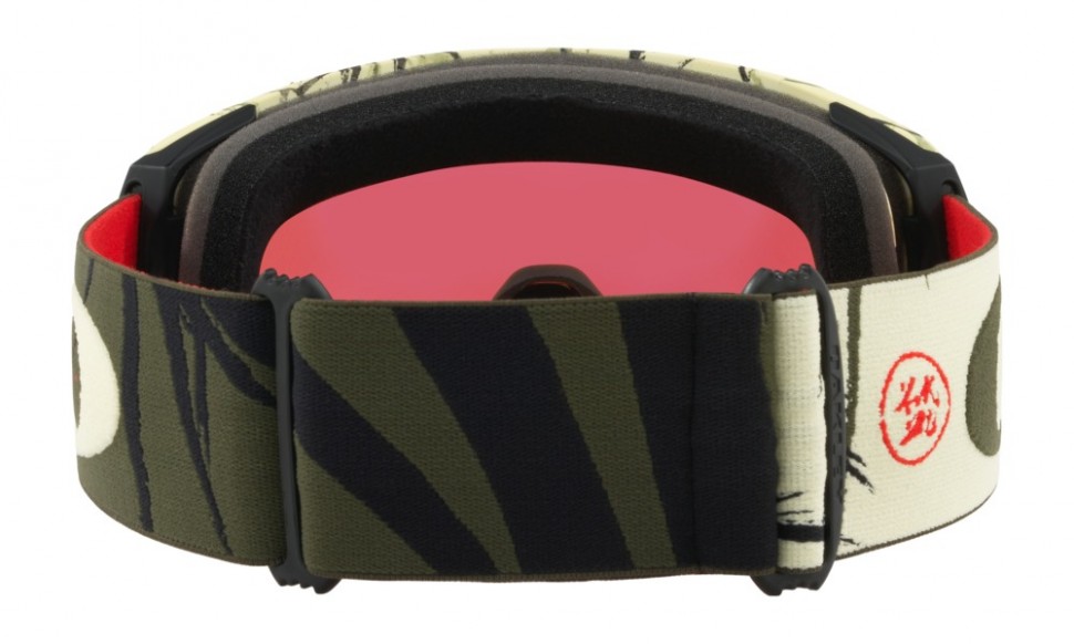 Маска горнолыжная OAKLEY Line Miner Kazu Rokka Army Green/Prizm Jade Iridium фото 3
