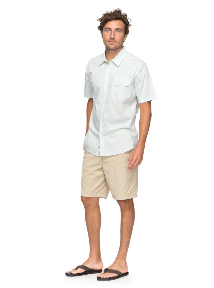 Рубашка мужская QUIKSILVER Bigboardss M Misty Blue фото 2