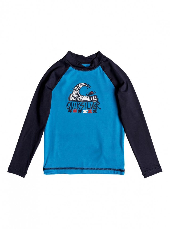 Гидрофуфайка для мальчиков QUIKSILVER Bubbledreamls K Blue Danube/ Navy Blazer