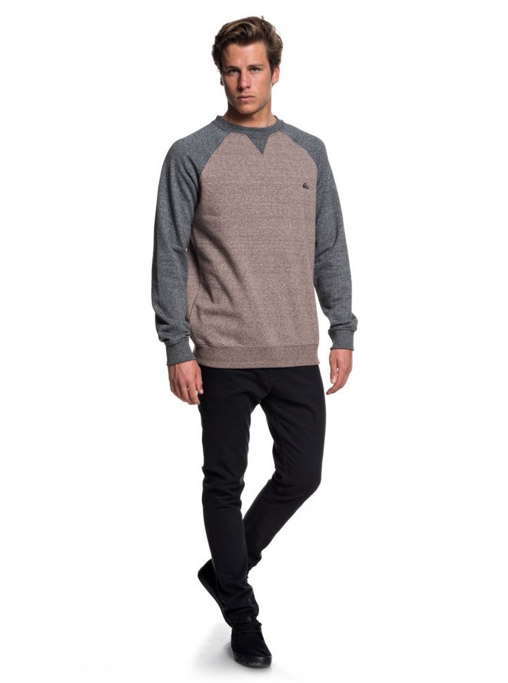 Джемпер QUIKSILVER Everydaycrew M Chocolate Brown Heather фото 2