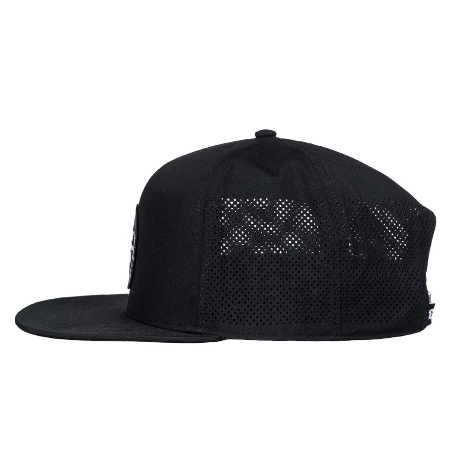 Кепка-бейсболка мужская DC SHOES Markerson Black фото 2