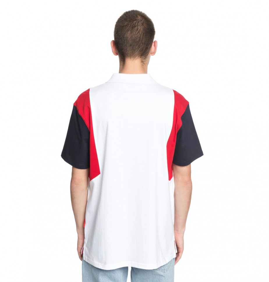 Рубашка-поло мужская DC SHOES Fenton Polo M Snow White фото 4