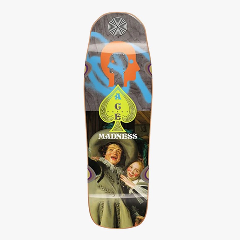 фото Дека для скейтборда madness ace blunt r7 ace/yellow 10 дюйм 2022