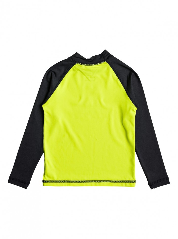 Гидрофуфайка для мальчиков QUIKSILVER Bubbledreamls K Safety Yellow/ Black фото 2