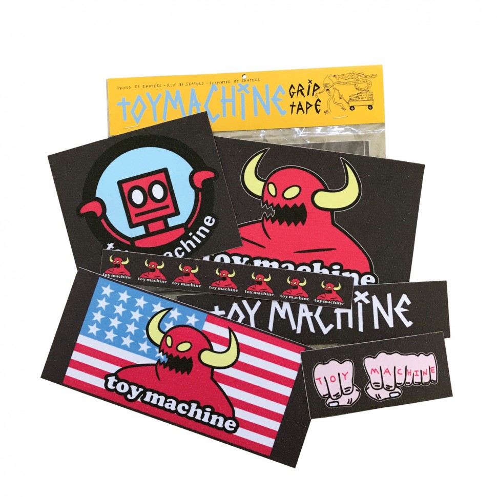 фото Шкурка для скейтборда toy machine grip sticker single pack 2022