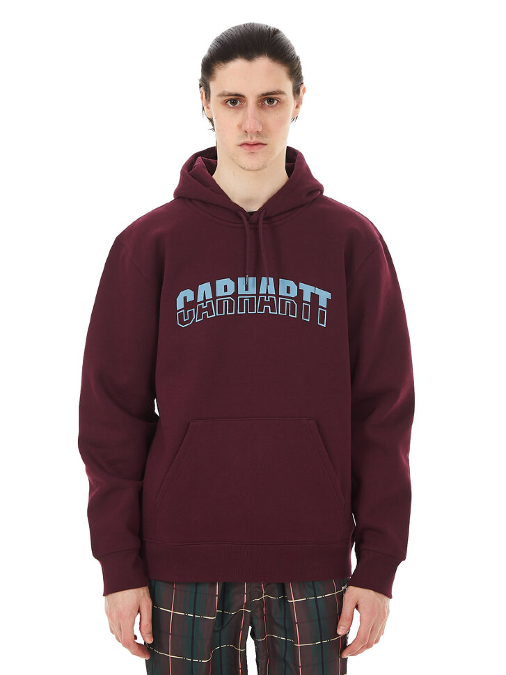 Худи CARHARTT WIP Hooded District Sweatshirt Shiraz/Window 2020