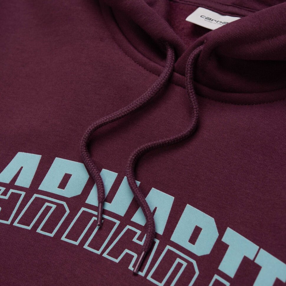 Худи CARHARTT WIP Hooded District Sweatshirt Shiraz/Window 2020 фото 2