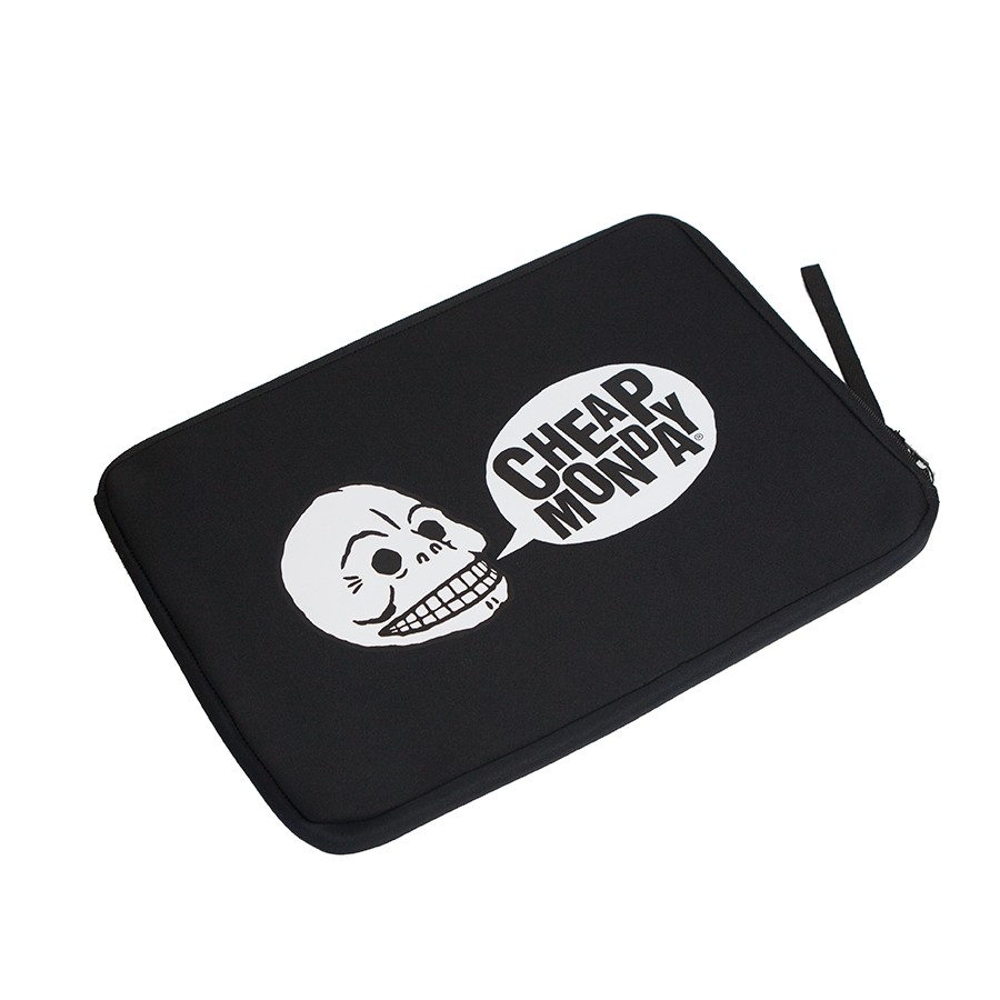 Чехол для ноутбока CHEAP MONDAY Laptop Case Speech Logo Black фото 2