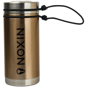 Термобутылка для воды MIZU Nixon V5 Lock Up A/S Glossy Rose Gold W/Black Print & V Lid