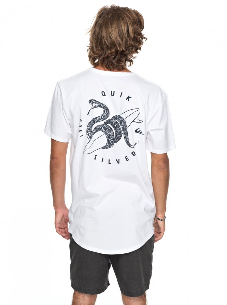 Футболка мужская QUIKSILVER Scalboardfusion M White фото 3