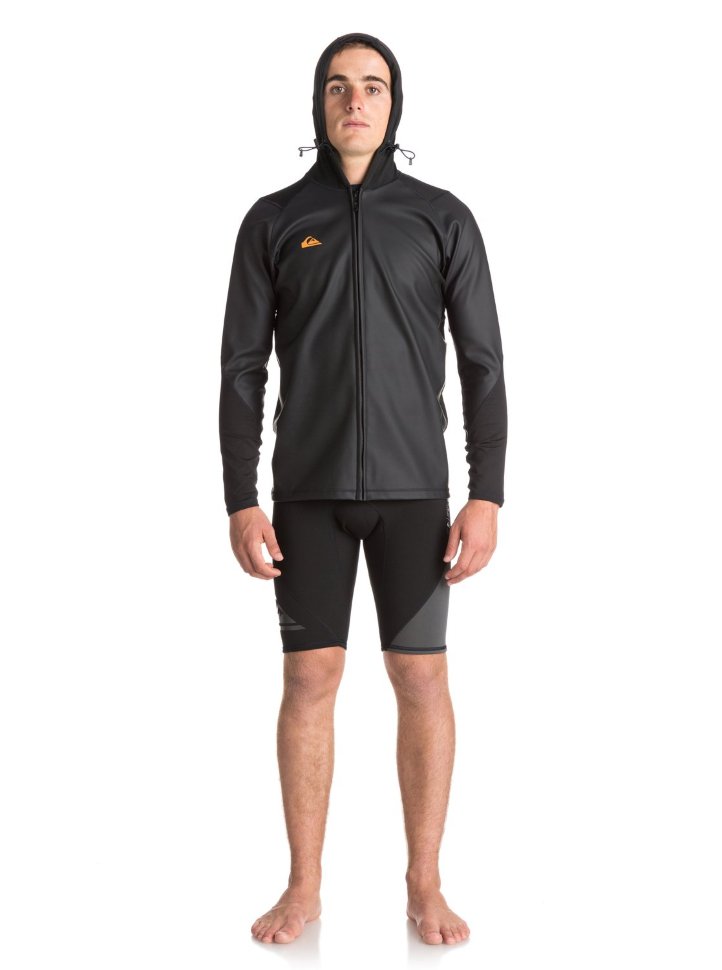 Гидрокуртка мужская QUIKSILVER Waterpa Fz Jk Black фото 2