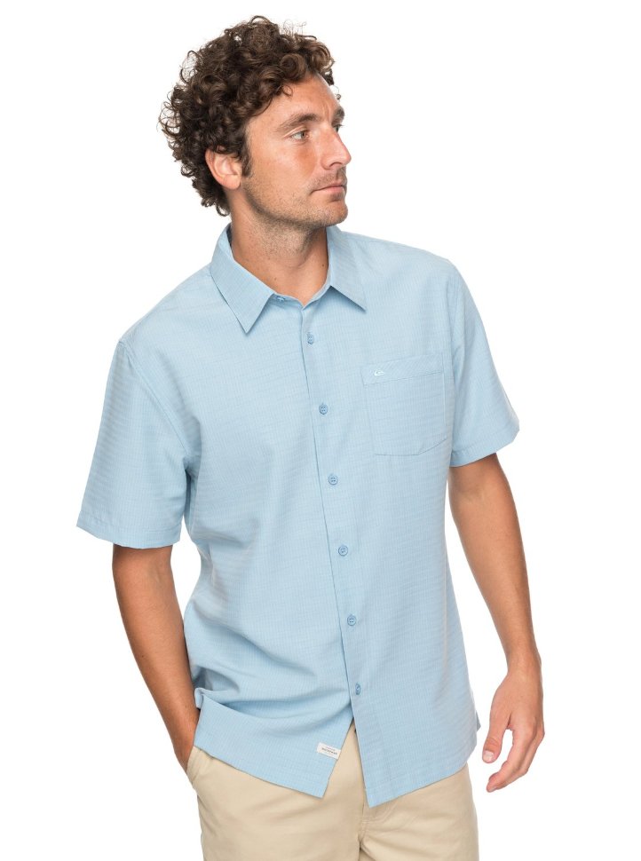 Рубашка мужская QUIKSILVER Centinela4Reg M Misty Blue