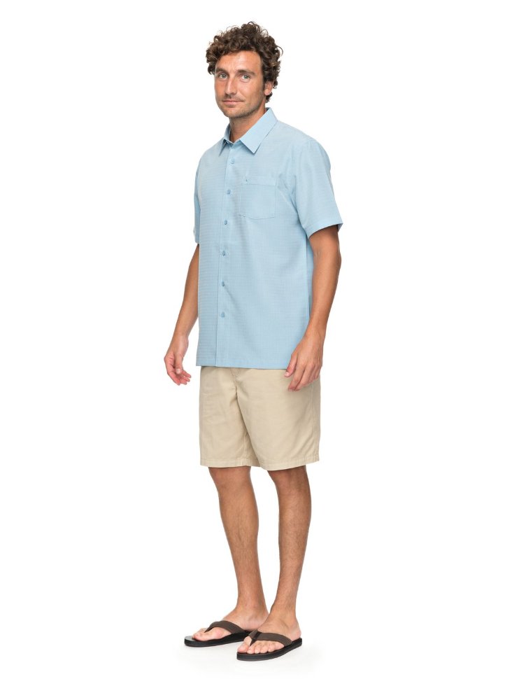 Рубашка мужская QUIKSILVER Centinela4Reg M Misty Blue фото 2