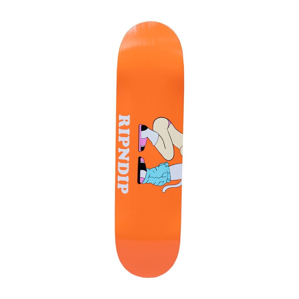 фото Дека для скейтборда ripndip love is blind board orange 8 дюймов 2021