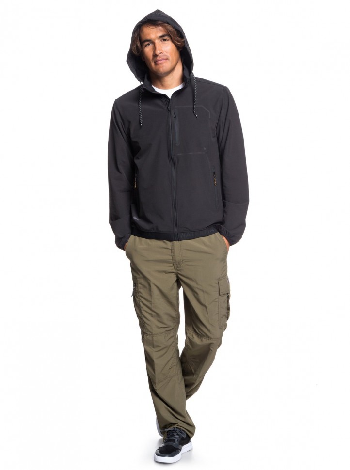 Куртка QUIKSILVER Paddlejacket2 M Black фото 2