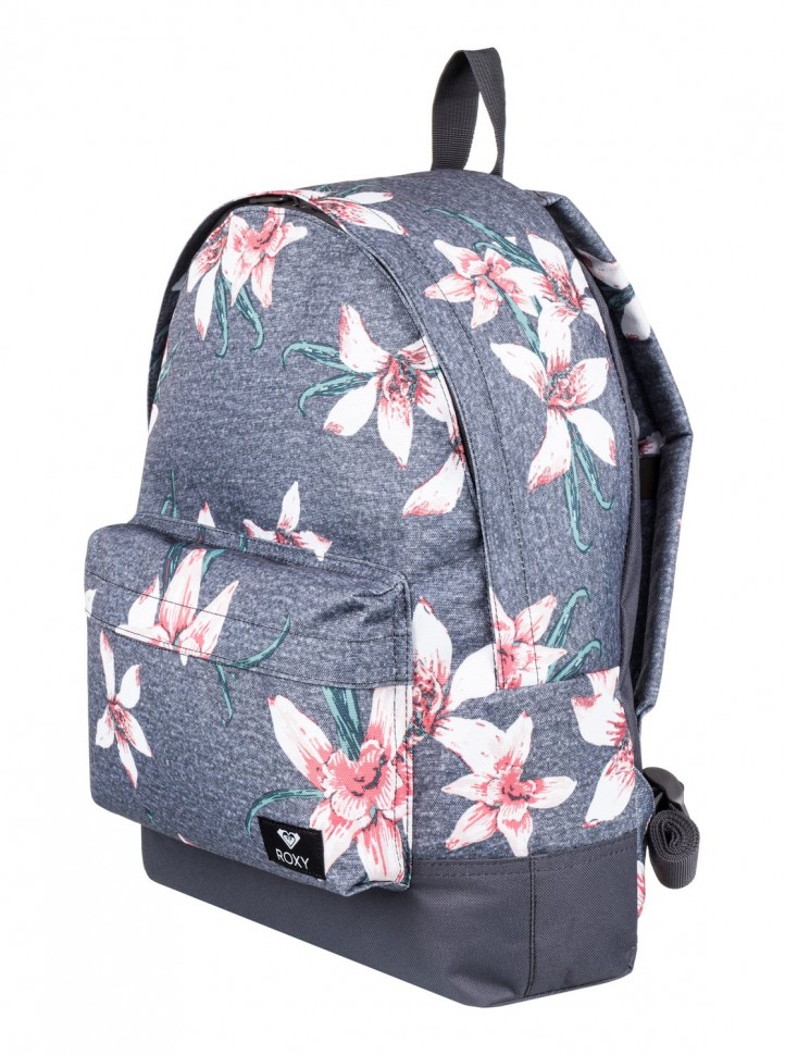 Рюкзак ROXY Sugar Baby J Charcoal Heather Flower Field фото 2