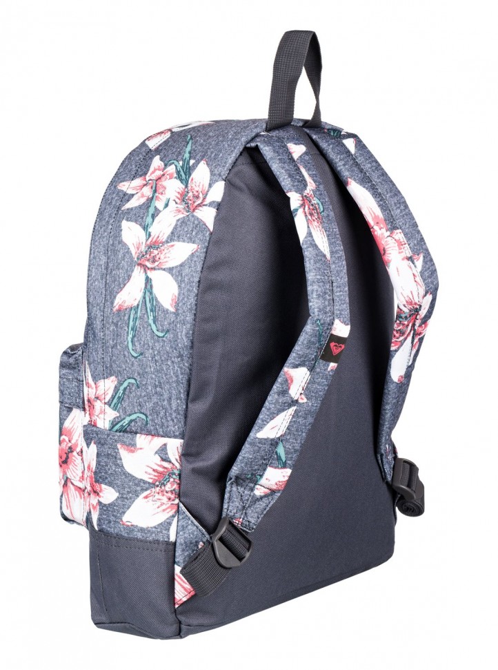 Рюкзак ROXY Sugar Baby J Charcoal Heather Flower Field фото 3