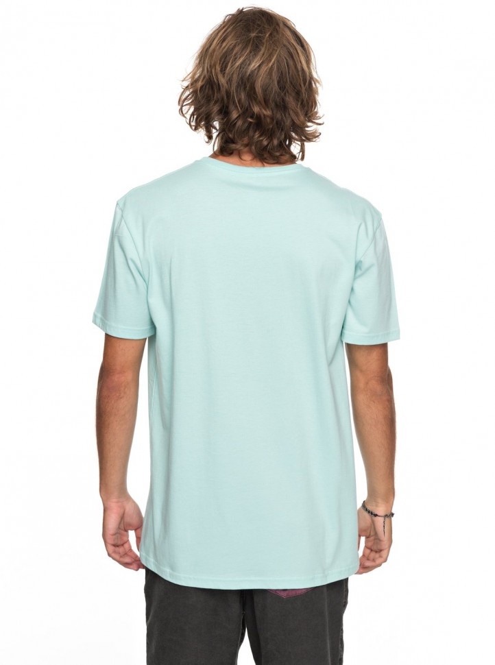 Футболка мужская QUIKSILVER Classiccomplogo M Eggshell Blue фото 3
