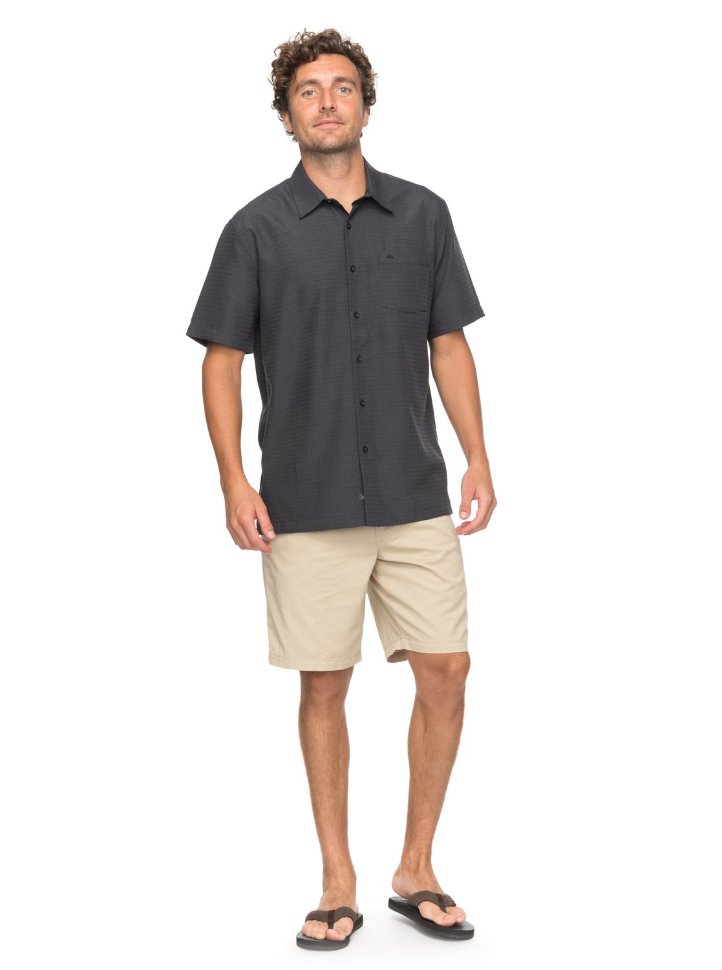 Рубашка мужская QUIKSILVER Centinela4Reg M Black фото 2