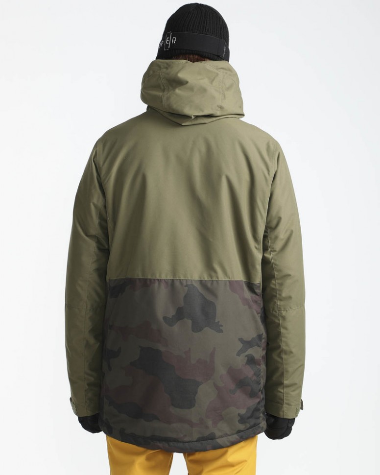 Куртка для сноуборда мужская BILLABONG Adversary Camo фото 5