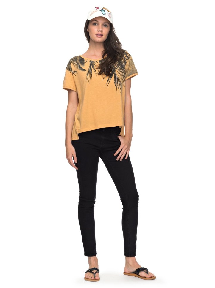 Футболка женская ROXY Cruzlife J Oak Buff фото 2