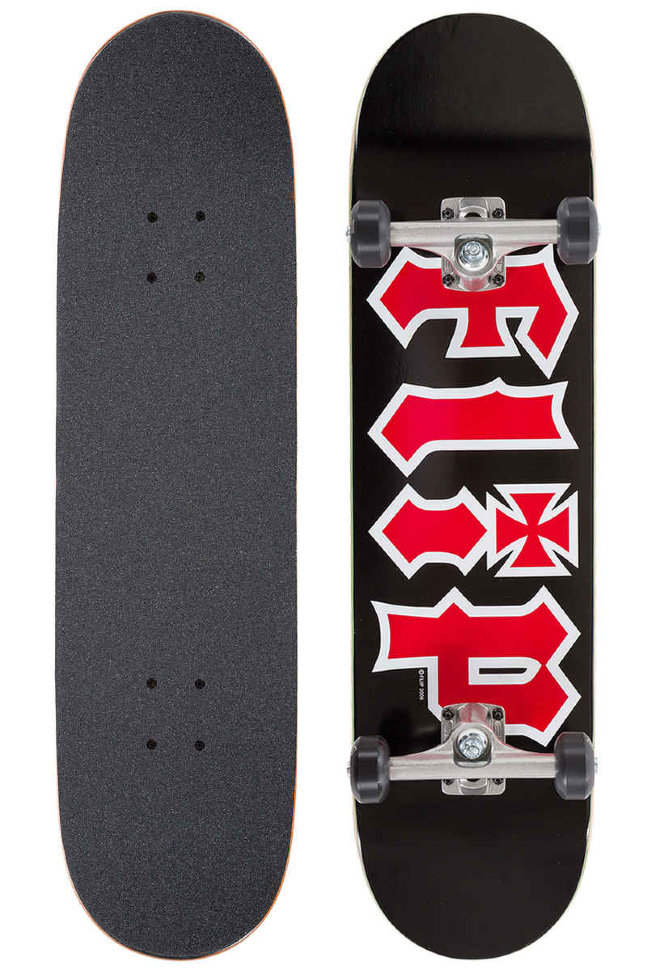Комплект Скейтборд FLIP Hkd Complete BLACK 8"