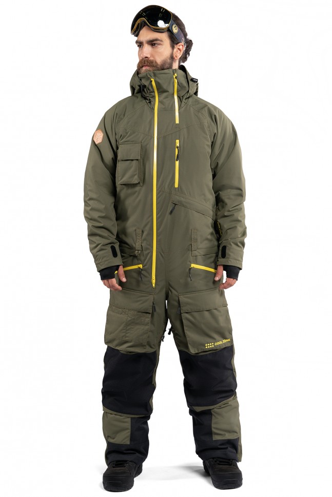 Комбинезон мужской COOL ZONE Snowmobile Оливковый фото 2