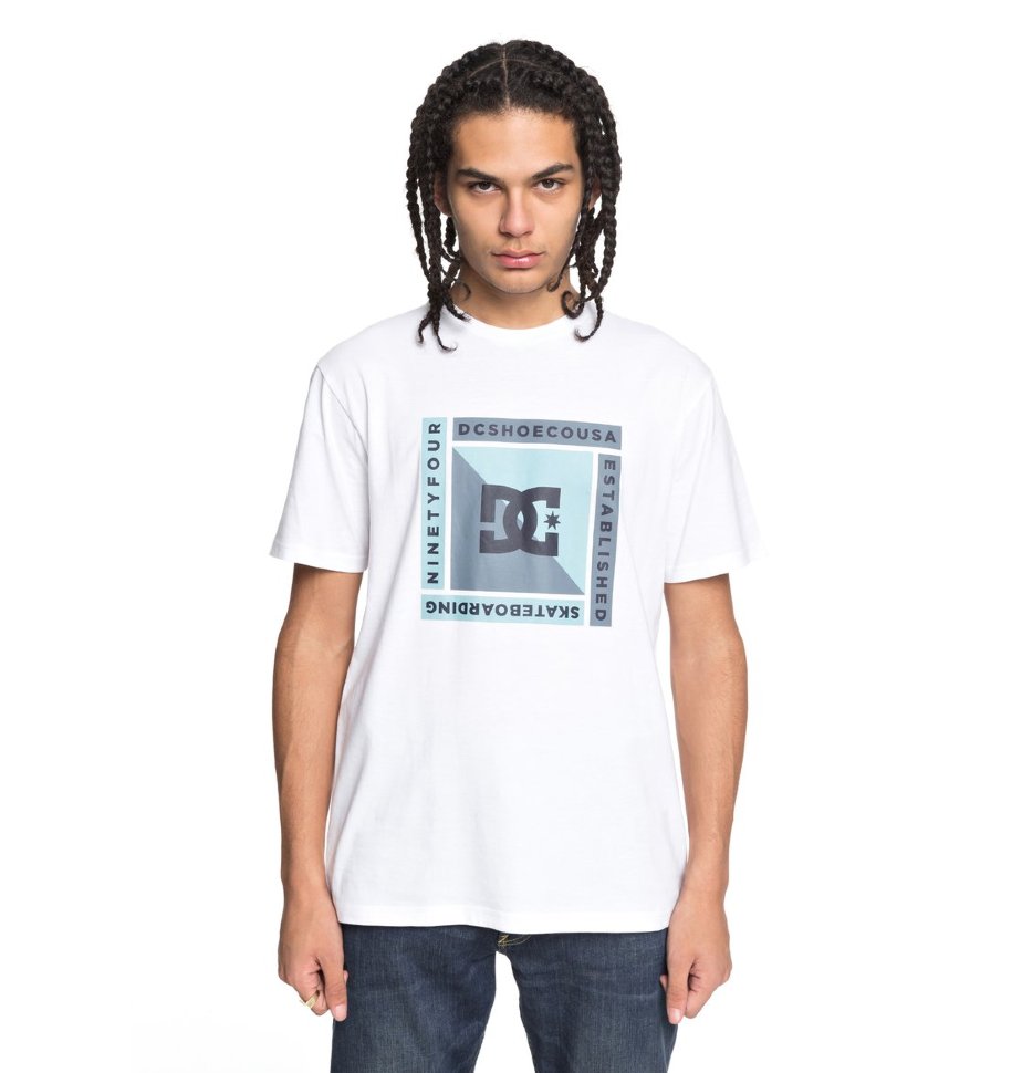Футболка мужская DC SHOES Arkana Ss M Snow White