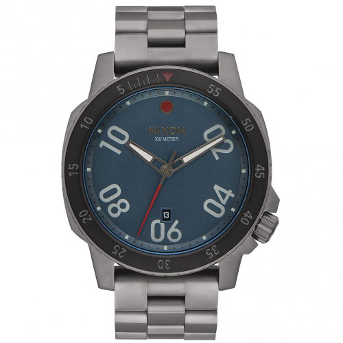 Часы NIXON Ranger A/S Gunmetal/Dark Blue