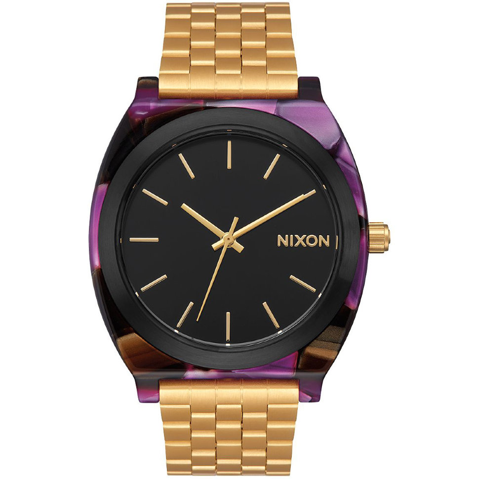 Часы NIXON Time Teller Acetate A/S Multi/Gold