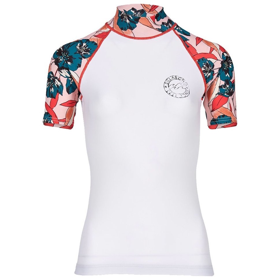 Гидромайка BILLABONG Flower Ss SS18 White