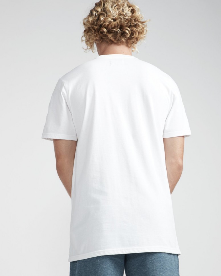 Футболка мужская BILLABONG All Day Crew White фото 3