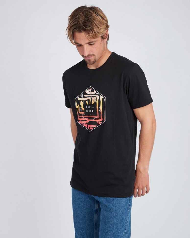 Футболка мужская BILLABONG Access Tee Ss Black фото 2