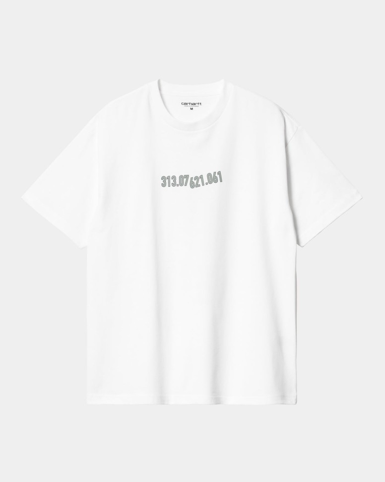 Футболка CARHARTT WIP S/S Coordinate 01 T-Shirt FW25 White