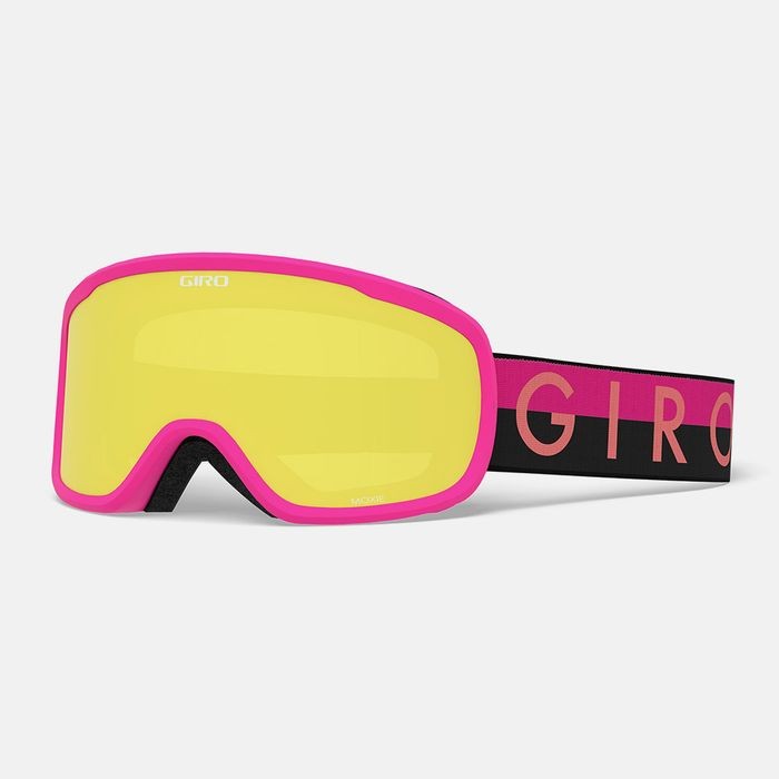 Маска горнолыжная GIRO Moxie Black Pink Throwback/Ultra Black 9/Yellow 84 2020 768686144844, размер O/S, цвет розовый - фото 5