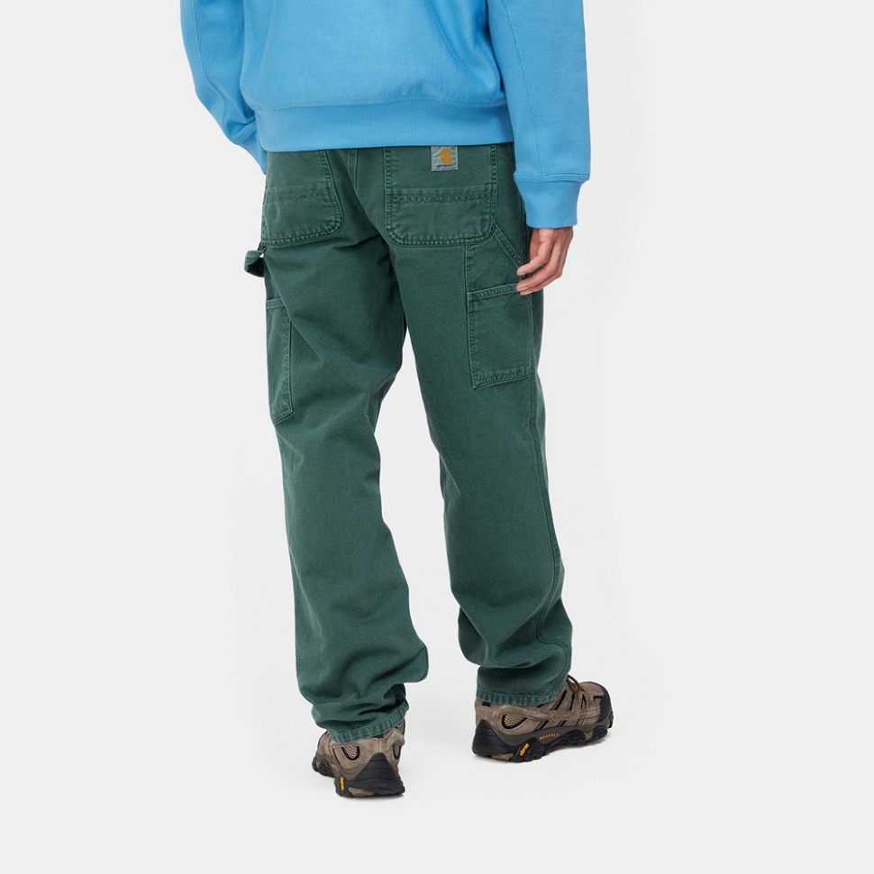 Брюки CARHARTT WIP Single Knee Pant Botanic Faded фото 4