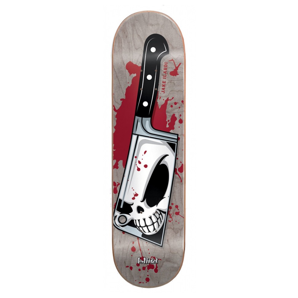 Дека для скейтборда BLIND Ilardi Reaper Knife Grey 8.25 дюйм