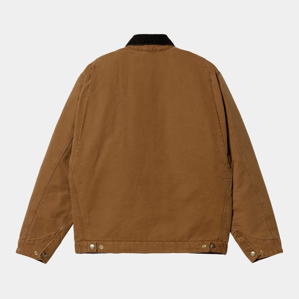 Куртка CARHARTT WIP Og Detroit Jacket Deep H Brown/Black (Aged Canvas) фото 2