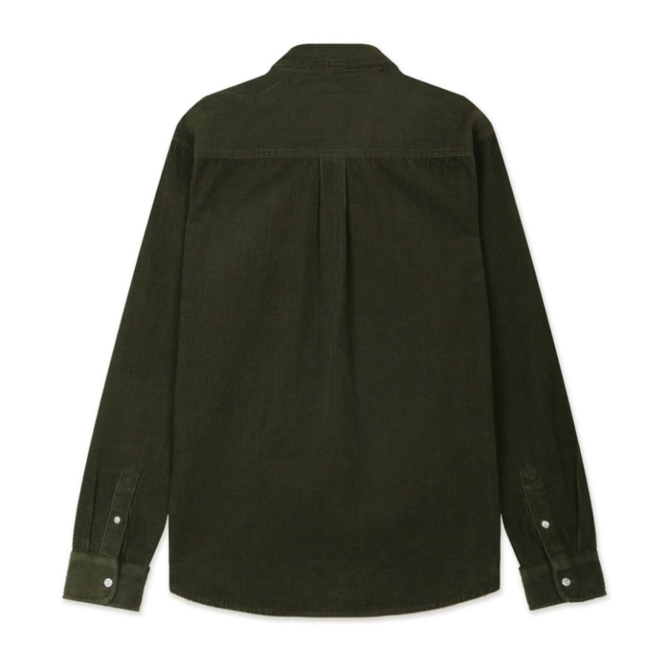Рубашка CARHARTT WIP L/S Madison Cord Shirt Plant/Wax фото 2