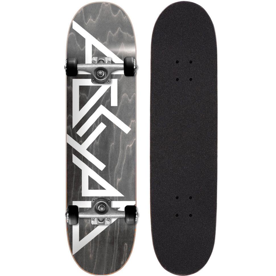 Скейтборд комплект АБСУРД Logo Black 8 дюйм 2021