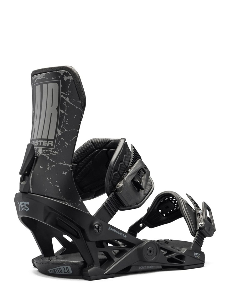 Крепления для сноуборда мужские YES Airmaster FW25 Black