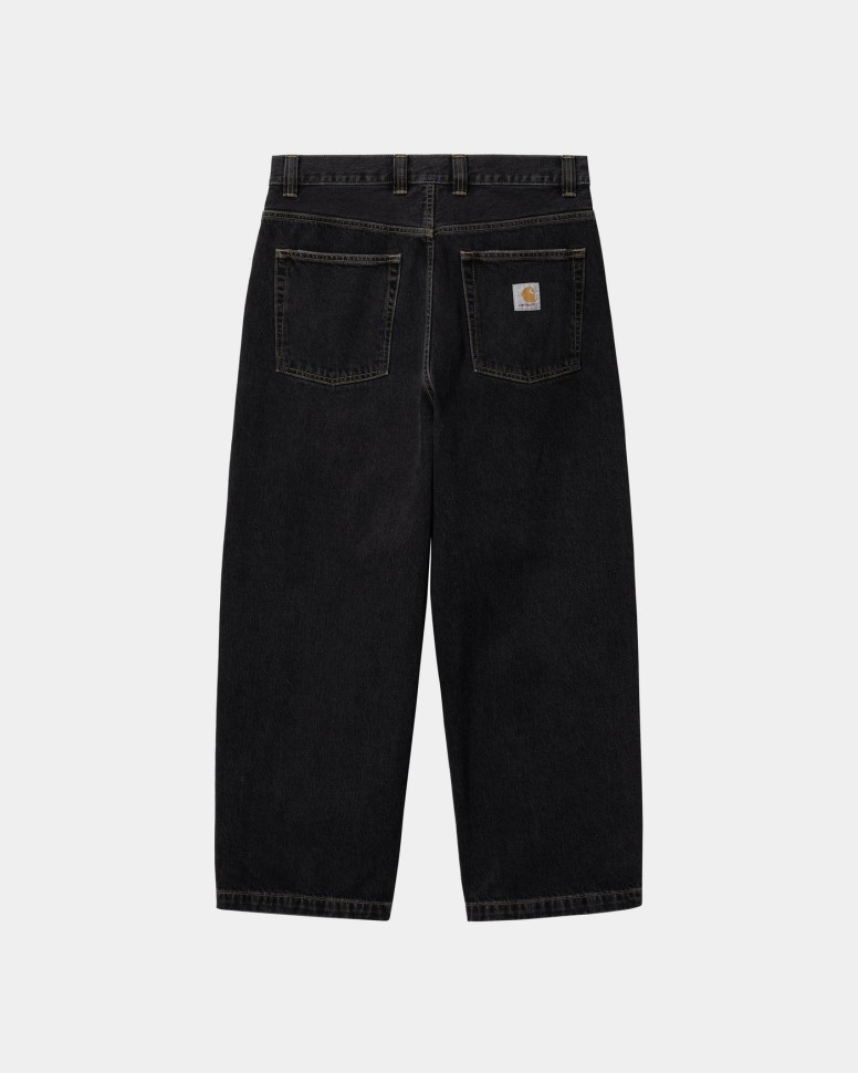 Джинсы CARHARTT WIP Brandon Pant SS24 Black (Stone Washed) фото 2