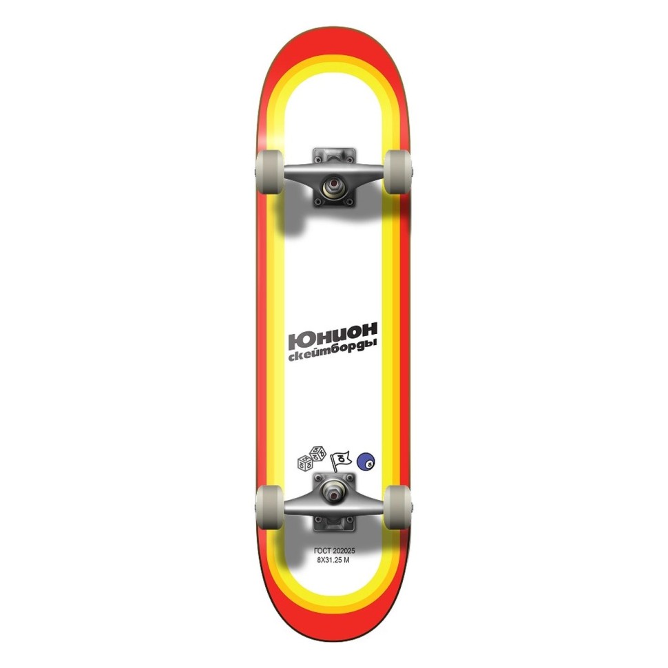 

Комплект скейтборд ЮНИОН Soda FW25 8.375 Дюйм