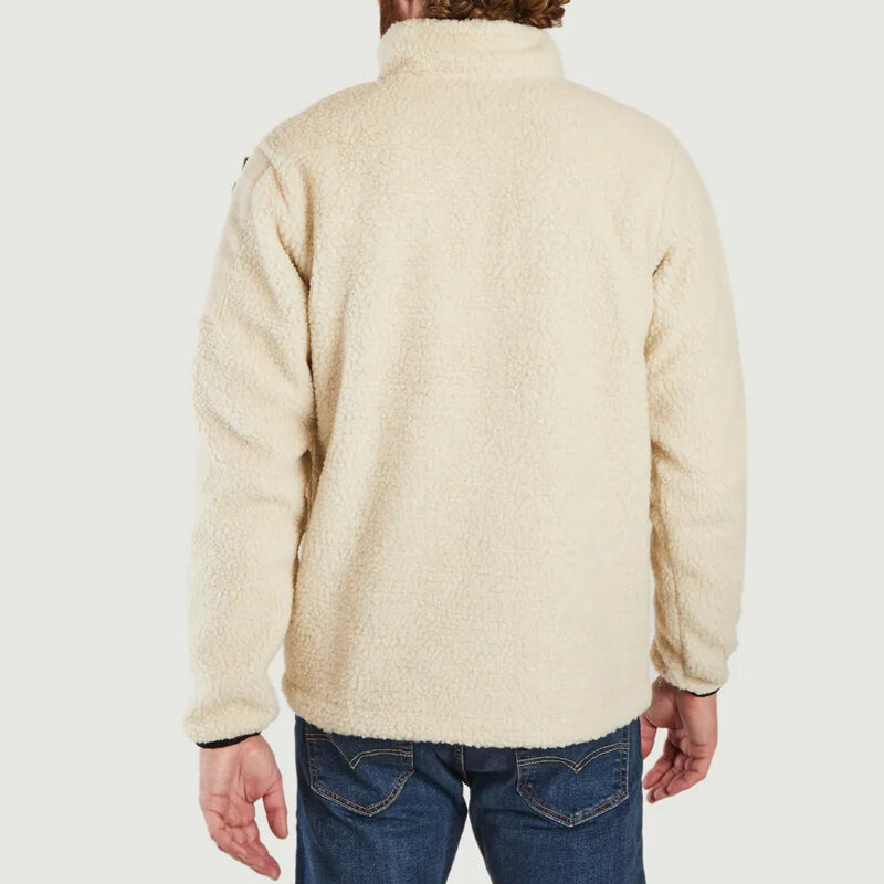 Толстовка с капюшоном PICTURE ORGANIC Wooden 1/4 Fleece Almond Milk 2022 фото 2
