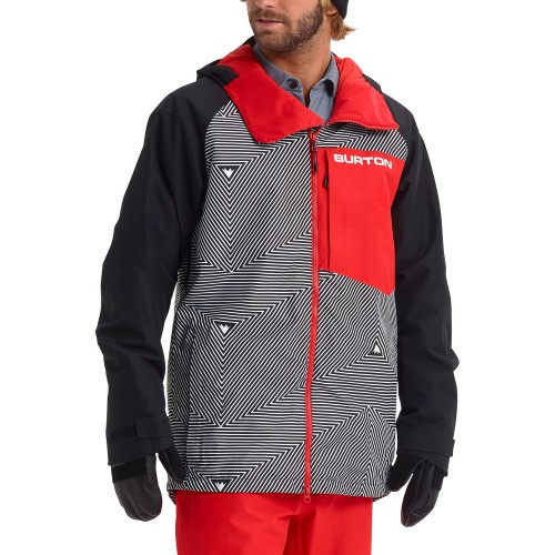 Куртка для сноуборда мужская BURTON M Gore-Tex Radial Jacket Slm Spunot/Trublk/Fmscar 2020, фото 1