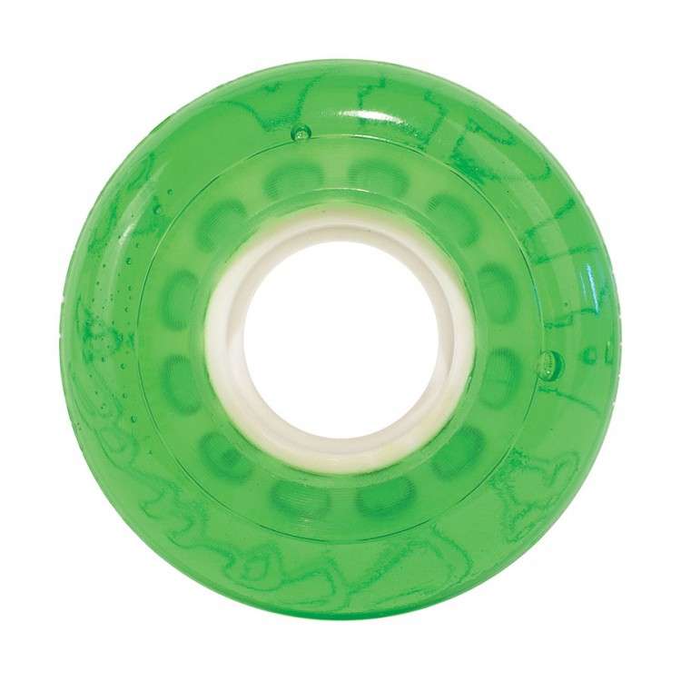 Колеса для скейтборда RICTA Crystal Clouds Green 78a 52mm, фото 2