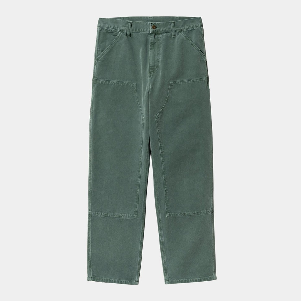 Брюки CARHARTT WIP Double Knee Pant Botanic Faded