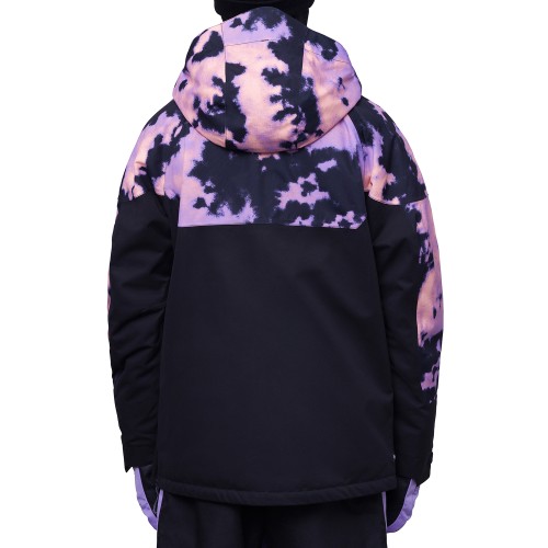 Куртка горнолыжная 686 Renewal Anorak Black Violet Nebula, фото 2