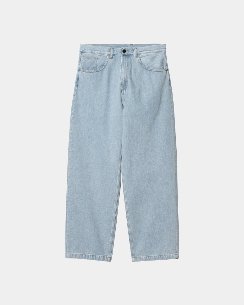 Джинсы CARHARTT WIP Brandon Pant SS24 Blue (Heavy Stone Bleached)